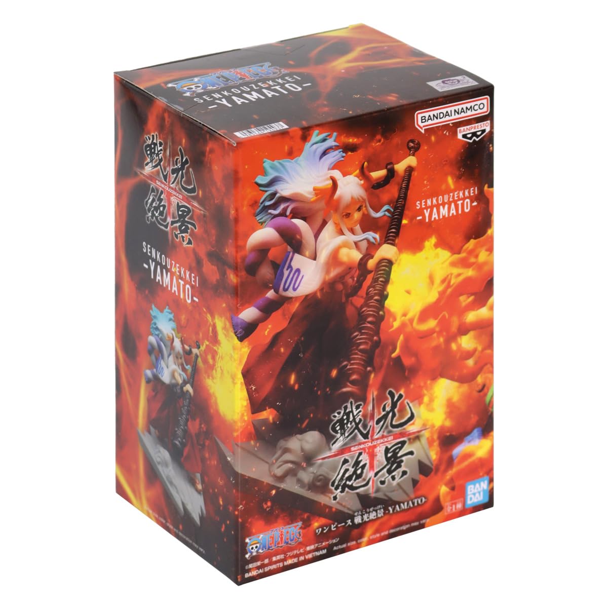 Banpresto Figura De AccióN Yamato One Piece, Senkozekkei 11cm Bp19492 Multicolor Banpresto Figura De AccióN Yamato One Piece, Senkozekkei 11cm Bp19492 Multicolor